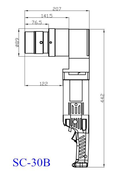Corner Shear Wrench Application